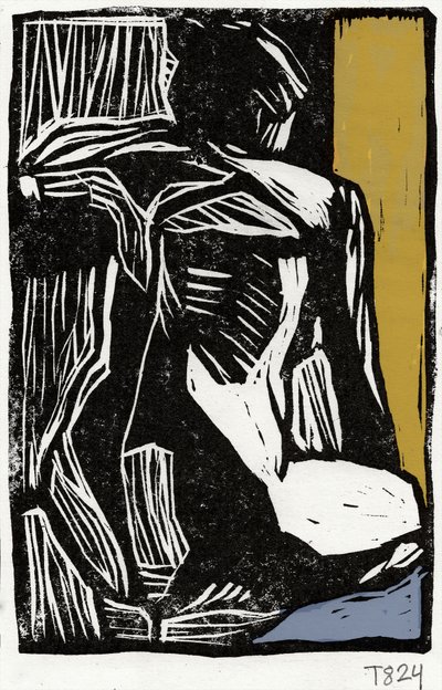 表現力豊かな抽象的な人物像 作： Tore Bahnson