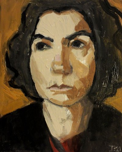 強烈な女性の肖像 作： Tore Bahnson