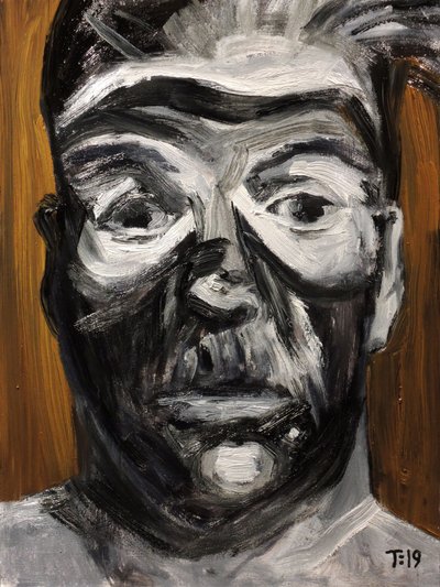 強烈なペイントメイク 作： Tore Bahnson