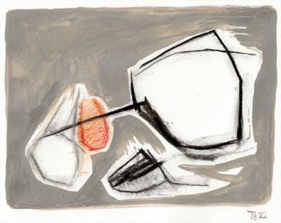 現代的な抽象的な形態 作： Tore Bahnson