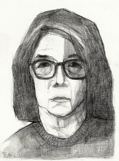 物思いにふける女性の肖像 作： Tore Bahnson