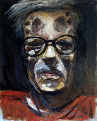 陰鬱な男の肖像 作： Tore Bahnson
