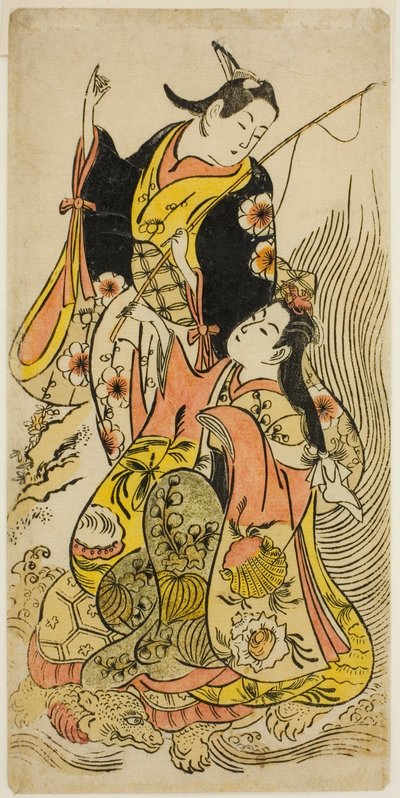 現代版浦島太郎 作： Torii Kiyomasu II