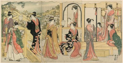 現代版牛若丸セレナーデ浄瑠璃姫 作： Torii Kiyonaga