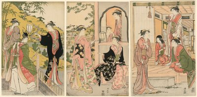現代版牛若丸セレナーデ浄瑠璃姫 作： Torii Kiyonaga