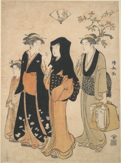 五大まつりのひなまつり 作： Torii Kiyonaga
