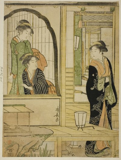 パロｄｙ おｆ Ｐ林接ｓ 所るり 案ｄ 牛若丸 作： Torii Kiyonaga