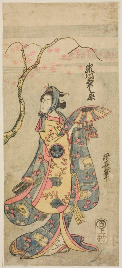 てぇ あｃとｒ 瀬川 菊の女 いい あｓ 静か 午前 （？） 作： Torii Kiyonaga