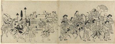在江戸大韓民国大使館到着 作： Torii Kiyonobu I