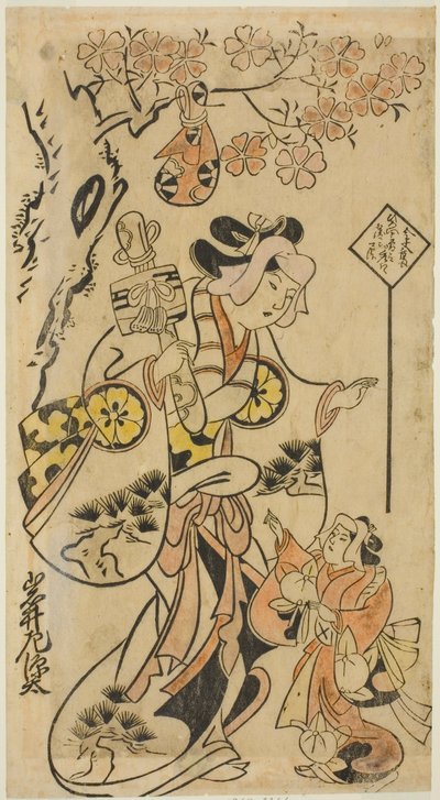 俳優岩井佐源太Ⅰ 作： Torii Kiyonobu I