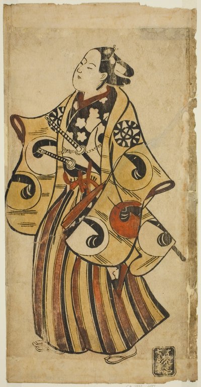 俳優 中村傳九郎 初代 作： Torii Kiyonobu I
