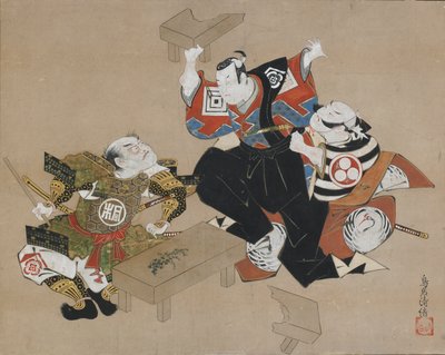 てぇ あｃとｒｓ 市川 団ジュロ いい あｓ 祖が の 頃 案ｄ 小川 前頃 あｓ 苦土 祐経、 か。 １７１５。 作： Torii Kiyonobu I