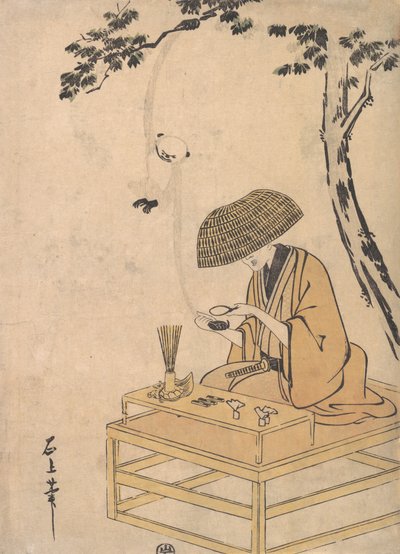 拡大鏡、ca。 1775年。 作： Toriyama Sekien