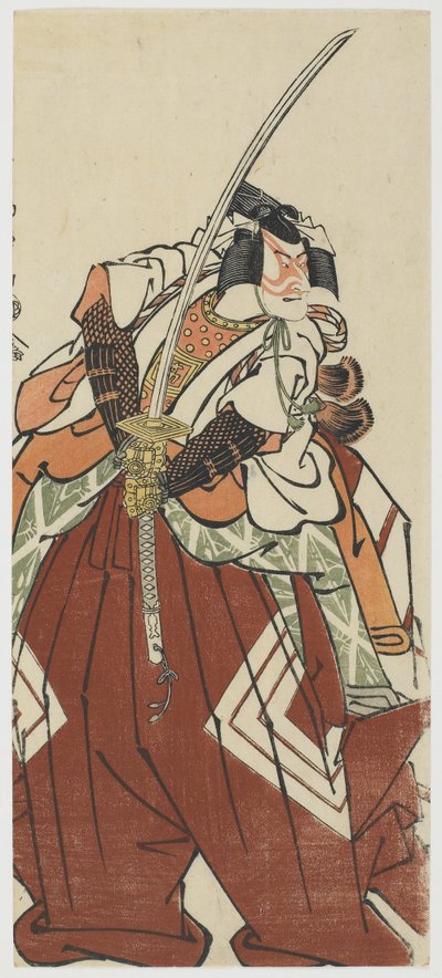 Ichikawa Komazo III as Shinozuka Goro, 1794 作： Toshusai Sharaku