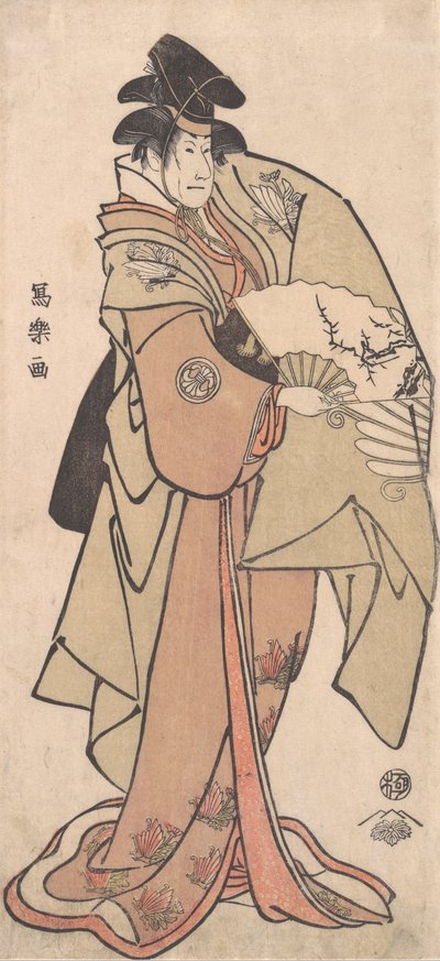 三代目瀬川菊之丞、役名不詳 1794～95年 作： Toshusai Sharaku