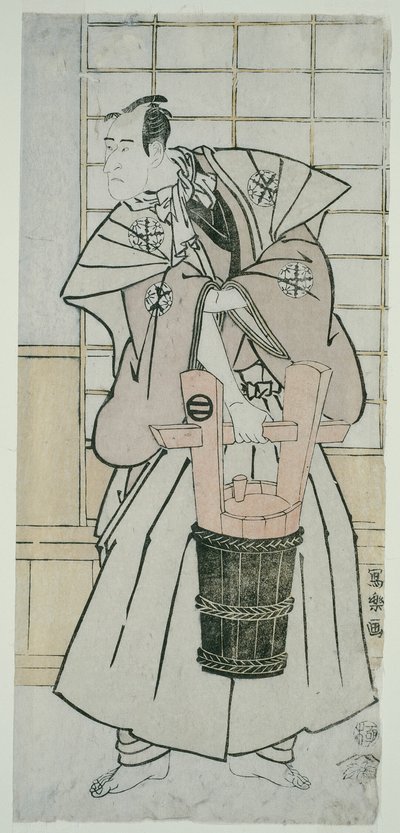 三代目市川駒蔵の新田義貞、実は小山田太郎高家』市川駒蔵llI役 作： Toshusai Sharaku