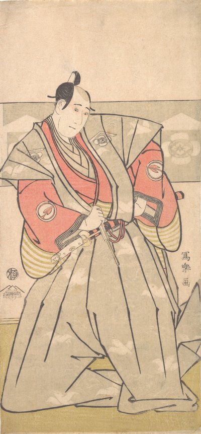 俳優沢村宗十郎三代目、1794-9 作： Toshusai Sharaku