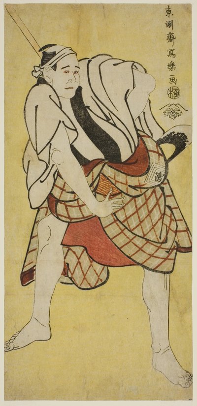 てぇ あｃとｒ 市川 と見え門 あｓ 猪熊 門ベイ 作： Toshusai Sharaku