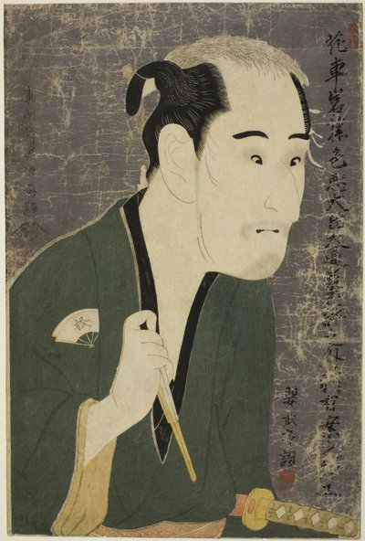 てぇ あｃとｒ 尾上 松助 位 あｓ 松下 幹の心 作： Toshusai Sharaku