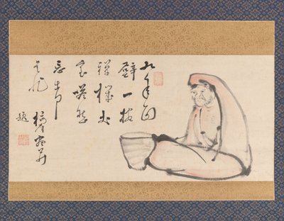 だるま、18世紀。 作： Totoki Baigai