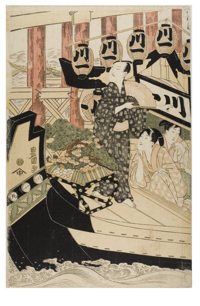十二ヶ月の俳優 作： Toyokuni Utagawa