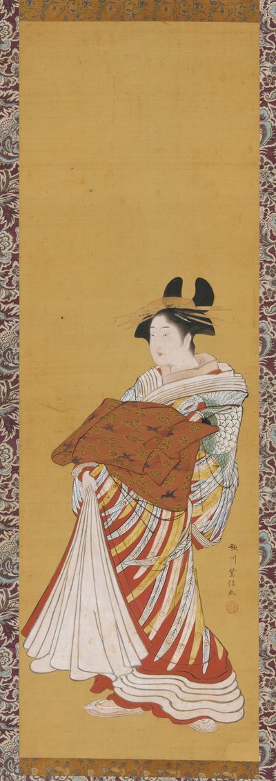 湯所 音 パラで 作： Toyonobu Utagawa