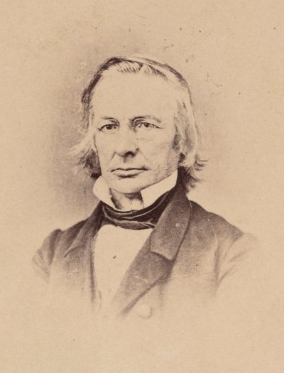 ジョン・マクリーンの肖像、1800～1886年、1860年代頃。 作： Trenton Photograph and Art Gallery