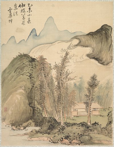 森の中の小屋 作： Tsubaki Chinzan