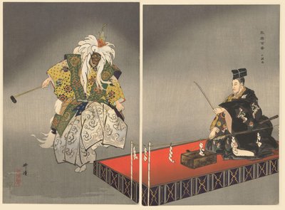 能楽師による小鍛冶 コカキ（オブジェクトのタイトル） 百能を奏でる（シリーズタイトル） 能楽百番 作： Tsukioka Kogyo
