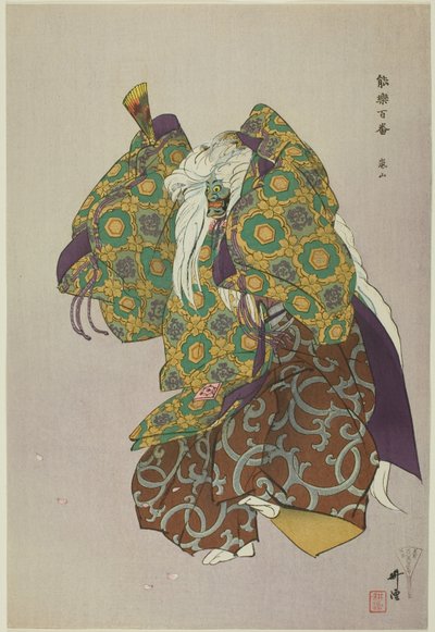 嵐山、「野学百番」シリーズより 作： Tsukioka Kogyo
