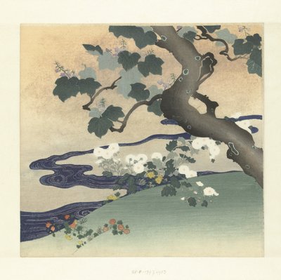 木と菊 作： Tsukioka Kogyo