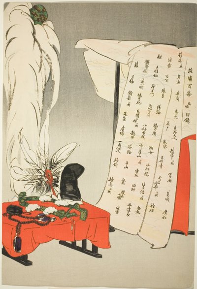 インデックスシート、『野菊百番』シリーズより 作： Tsukioka Kogyo