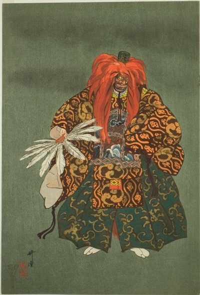 鞍馬天狗（『野岳百番』シリーズより） 作： Tsukioka Kogyo
