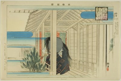 野森 「能楽図絵」シリーズより 作： Tsukioka Kogyo