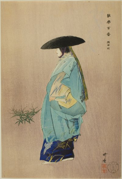 隅田川、「野学百番」シリーズより 作： Tsukioka Kogyo
