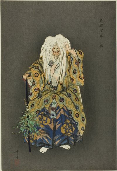 山姥、「野岳百番」シリーズより 作： Tsukioka Kogyo