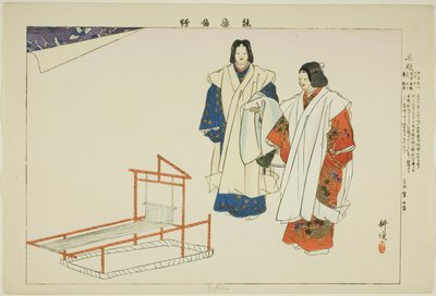 能楽図会シリーズより 洋福 作： Tsukioka Kogyo