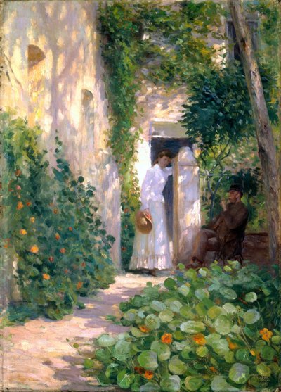 キンレンカ、c。 1903 作： Tudor St George Tucker