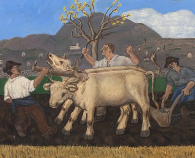 ララトゥラ、1932 作： Tullio Garbari