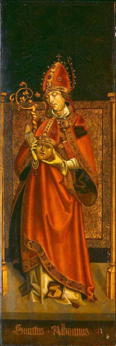 マインツの聖アルバン 作： Tyrolean 16th Century
