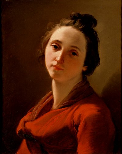 若い女性の頭、1775-1778 作： Ubaldo Gandolfi