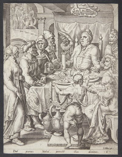 ナバルの饗宴 作： Ubekendt efter Maarten van Heemskerck