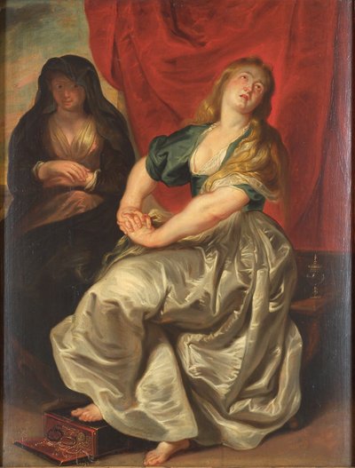 悔い改めるマグダレナ 作： Ubekendt efter Peter Paul Rubens