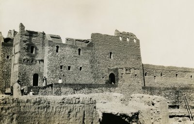 修復後の聖シメオン修道院、エジプト、アスワン、ウーゴ・モンネレ・ド・ヴィラール撮影 作： ウーゴ・モネレ・ド・ヴィラール