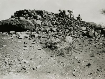 スーダン、ゴズ・レゲブ地方の遺跡、ウーゴ・モンネレ・ド・ヴィラール撮影、1925年頃 作： Ugo Monneret de Villard