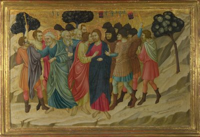 サンタクローチェ聖堂からのキリストの裏切り、フィレンツェ、c。 1324-1325 作： Ugolino di Nerio