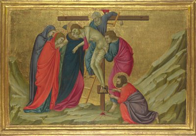 サンタクローチェ聖堂からの沈着、フィレンツェ、c。 1324-1325 作： Ugolino di Nerio