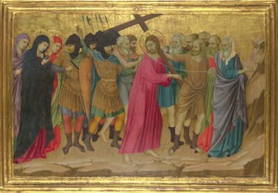 サンタクローチェ聖堂からのカルバリーへの道、フィレンツェ、c。 1324-1325 作： Ugolino di Nerio