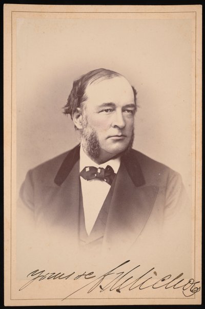 チャールズ・ヘンリー・ニコルズの肖像 1820-1889, 1872. 作： Ulke Bros