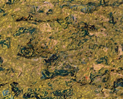 アースカラーの抽象的なテクスチャ 作： Uma Gokhale